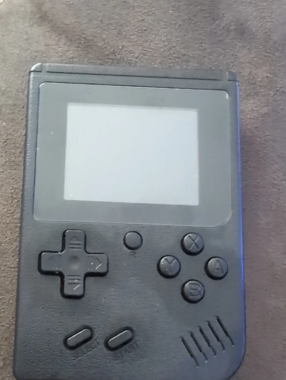 Handheld Retro Game Console - Black